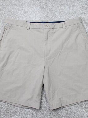 Vineyard Vines OTG Shorts Mens 38 Beige 9" On the Go Performance Stretch